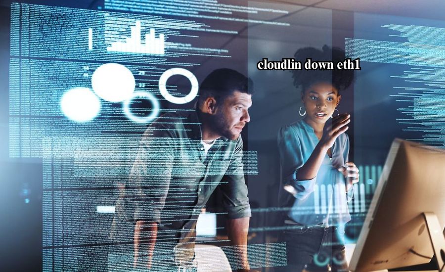 cloudlin down eth1