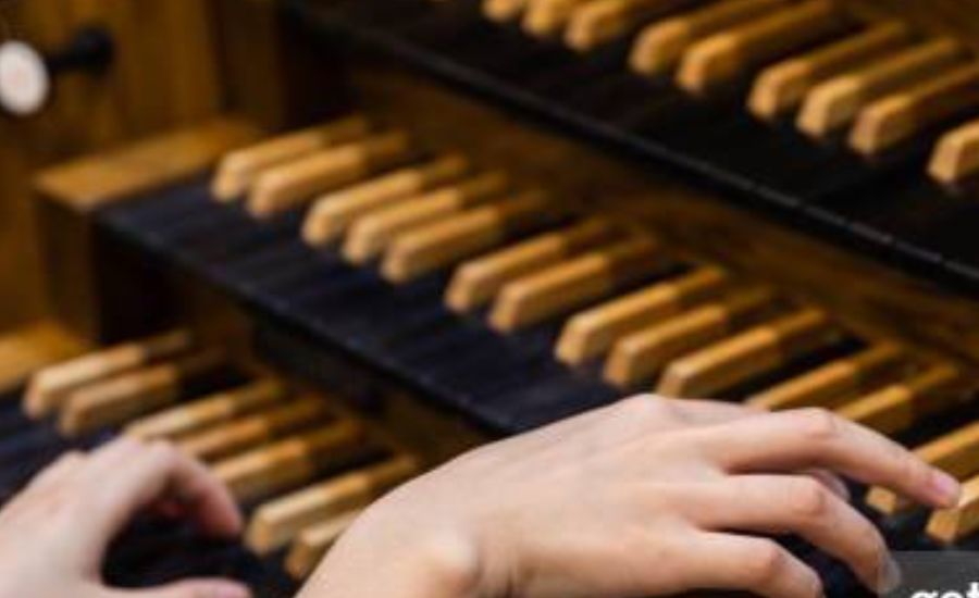 instrument at a basilica or a baseball stadium