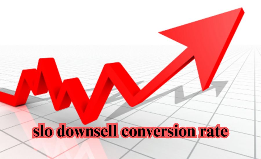 slo downsell conversion rate