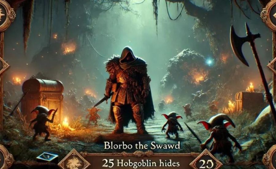 bring blorbo the shrewd 25 hobgoblin hides